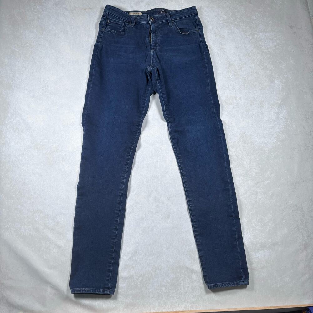 ADRIANO GOLDSCHMIED Womens 30RThe Middi Mid-Rise Legging  Made in USA Jeans